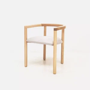 Silla de madera sólida Ekipal