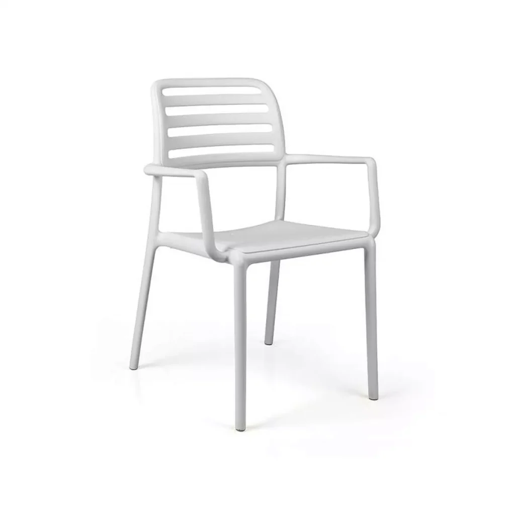 Silla Con Descansabrazos Para Exterior De Fibra De Vidrio Manglar