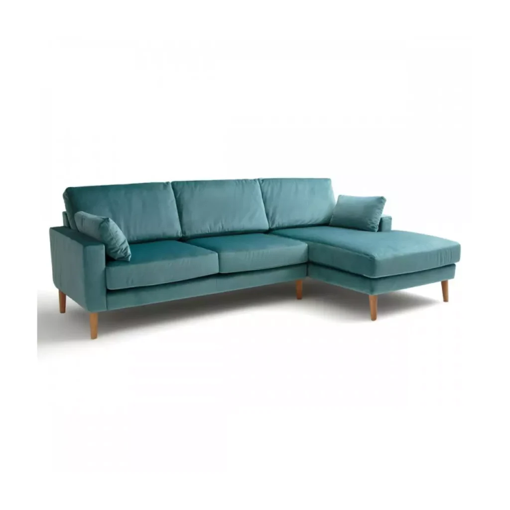 Sillón Esquinero de Terciopelo Urbanite