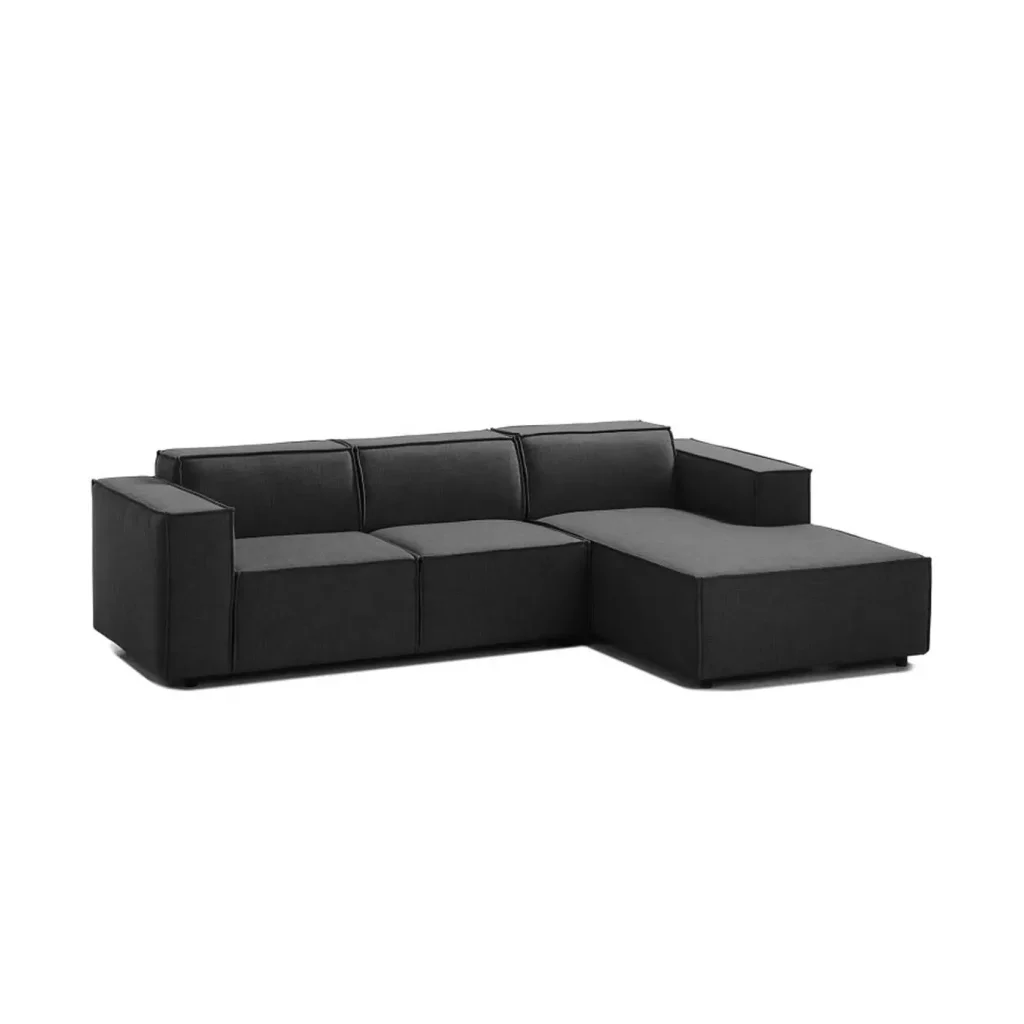 Sillón Esquinero En L Serenity De Tela