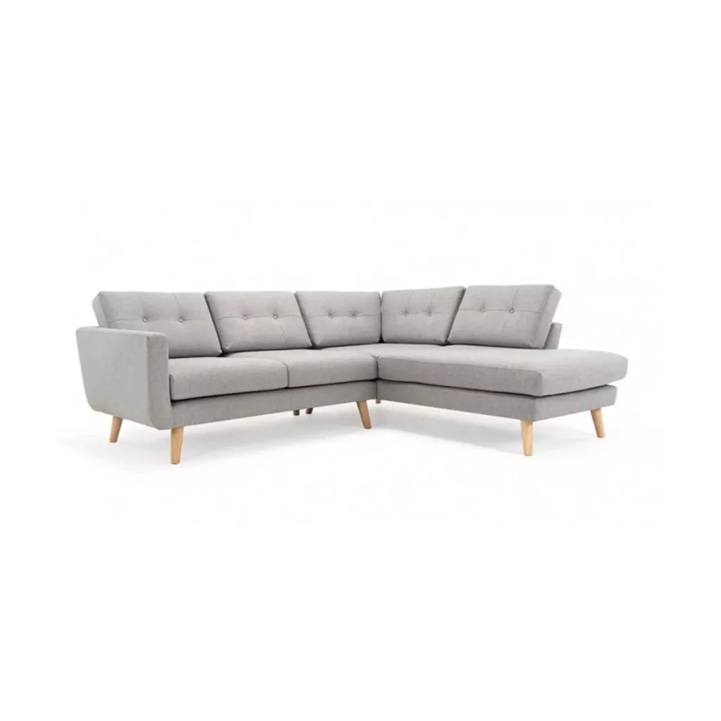 Sillón Esquinero Dave De Tela